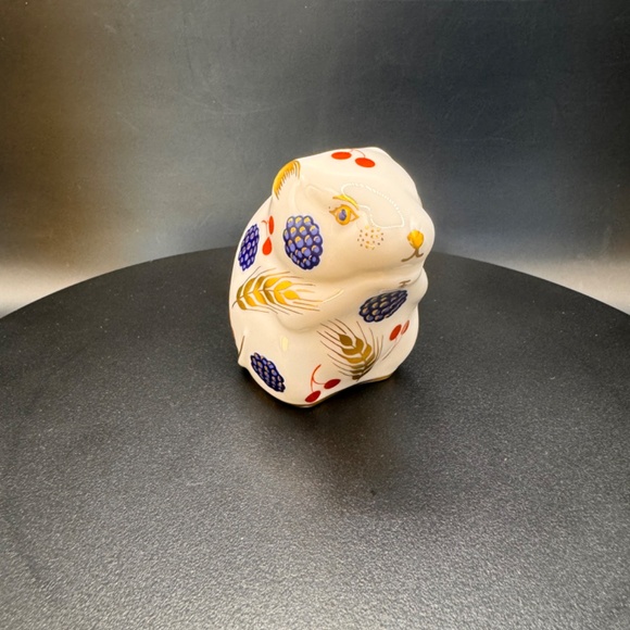 Royal Crown Derby "Harvest Mouse" vintage 1985 w/ rare permanent ceramic stopper - Picture 12 of 12